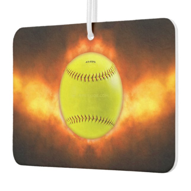 Ambientador Llamas de baloncesto de softball amarillo de Slipp (Izquierda)