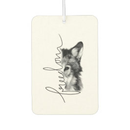 Ambientador Lobo Libertad Arte Mínimo de Línea -