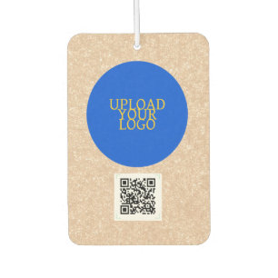 Ambientador Logo Personalizado Y Código QR