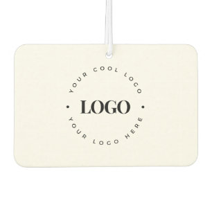 Ambientador Logotipo de negocio de círculo redondo personaliza