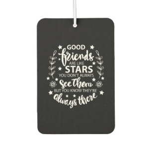 Ambientador Los buenos amigos son como las estrellas