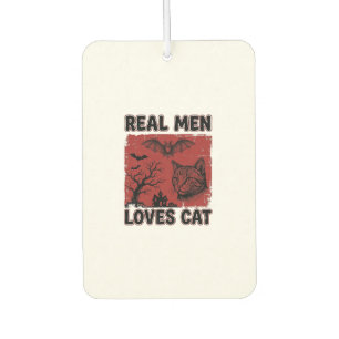 Ambientador Los hombres de verdad aman la camiseta vintage de 