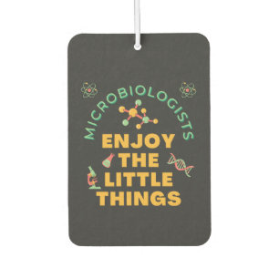 Ambientador Los Microbiólogos Disfrutan Las Pequeñas Cosas Bac