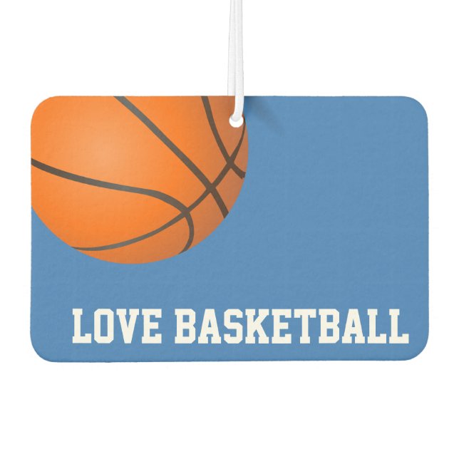 Ambientador Love Basketball Air Freshener (Anverso)
