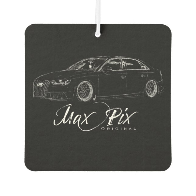 Ambientador Low Car Audi MaxPix ORIGINAL Hart (Anverso)