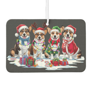 Ambientador Luces de Navidades Corgi - Diseño Adorable