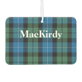 Ambientador MacKirdy Tartan Plaid Air Freshener