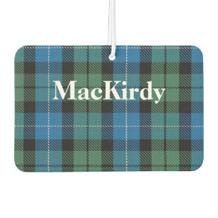 Ambientador MacKirdy Tartan Plaid Air Freshener