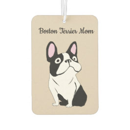 Ambientador madre de Boston terrier