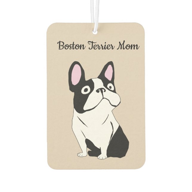 Ambientador madre de Boston terrier (Reverso)
