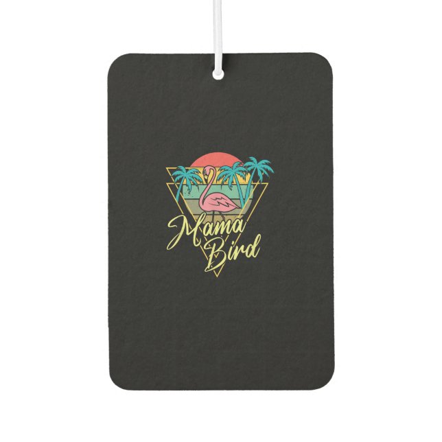 Ambientador Mama Bird Flamingo Sunset Palm Tree Beach 80 (Anverso)