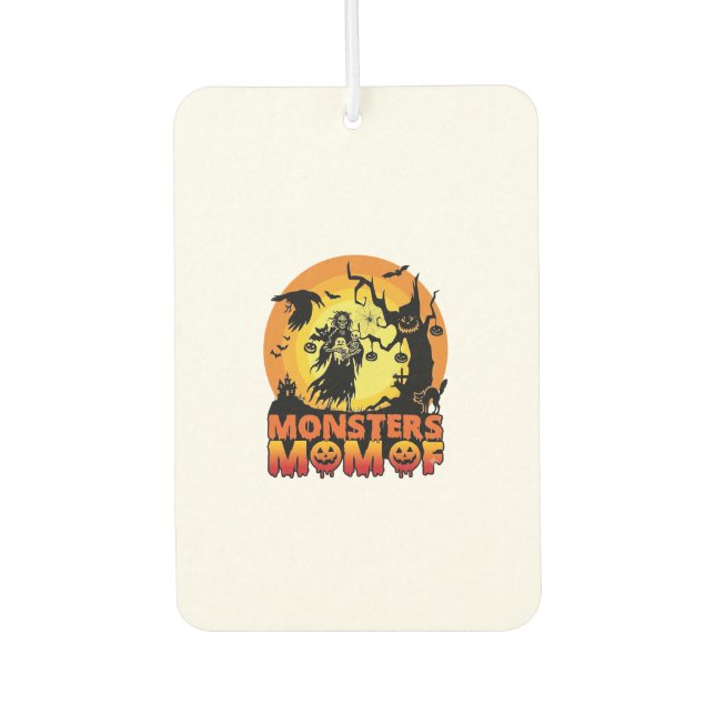 Ambientador Mamá Monstruos Halloween Monstruo Fantasma Esquele (Anverso)