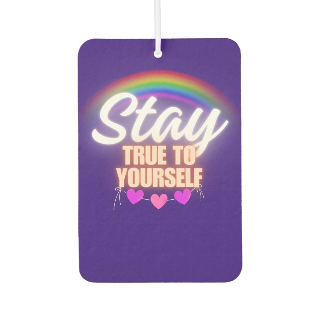 Ambientador Mantente Fiel A Ti Mismo (Anverso)