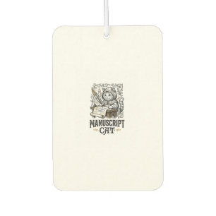 Ambientador Manuscrito Gato Gato Manuscrito Medieval Vintage V