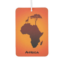 Ambientador Mapa africano de safari - Air Freshener