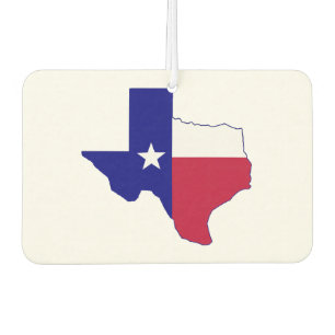 Ambientador Mapa de bandera de Texas