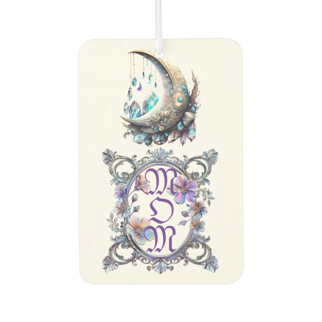 Ambientador Marco floral de mamá (Anverso)