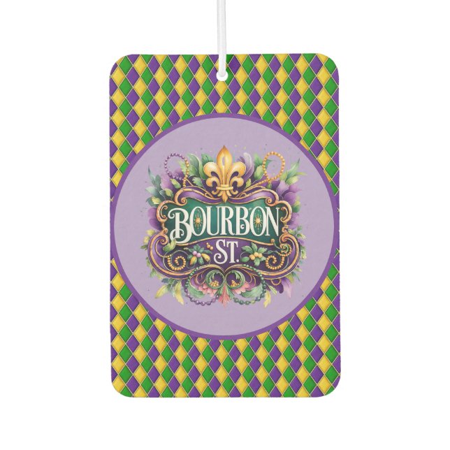 Ambientador Mardi Gras Air Freshner (Anverso)