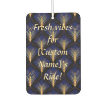 Marina medieval con plumas de oro