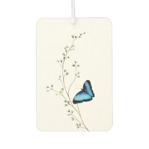 Ambientador Mariposa azul elegante