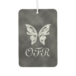 Ambientador Mariposa plateada y terciopelo personalizado