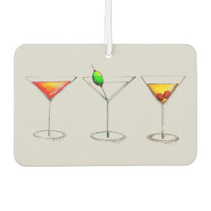 Ambientador Martini Cosmo Cocktail Cocktails regalo personaliz