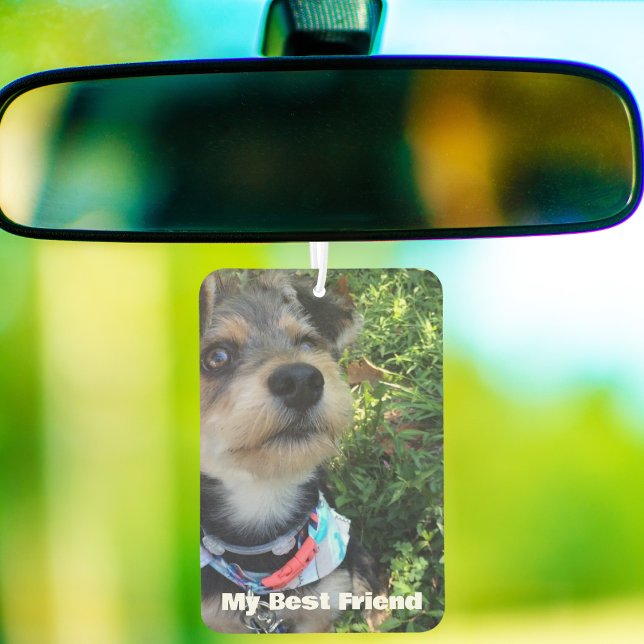 Ambientador Mascota de perro memorial foto Personalizado el co (Subido por el creador)
