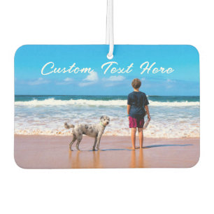 Ambientador Mascota Foto Aire Freshener para automóvil con Per