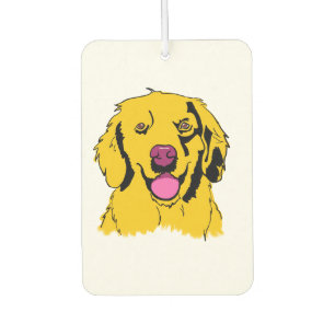 Ambientador Mascota Labrador Dog Car Air Freshener