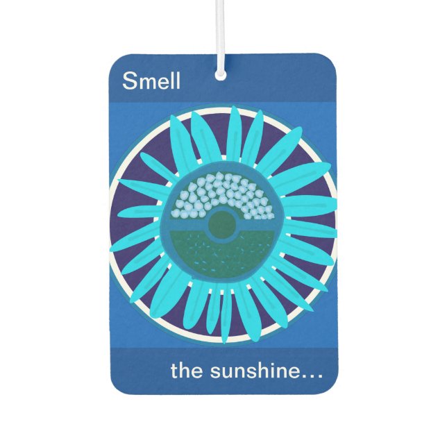 Ambientador Mazipoodles Sunflower Sunshine: Azul 1 (Anverso)