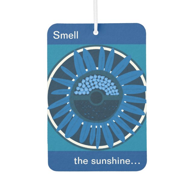 Ambientador Mazipoodles Sunflower Sunshine: Azul 2 (Anverso)