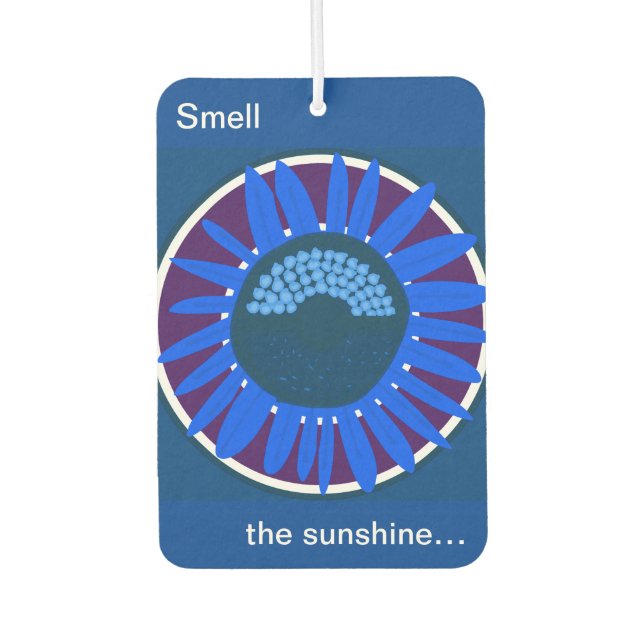 Ambientador Mazipoodles Sunflower Sunshine: Azul 3 (Anverso)