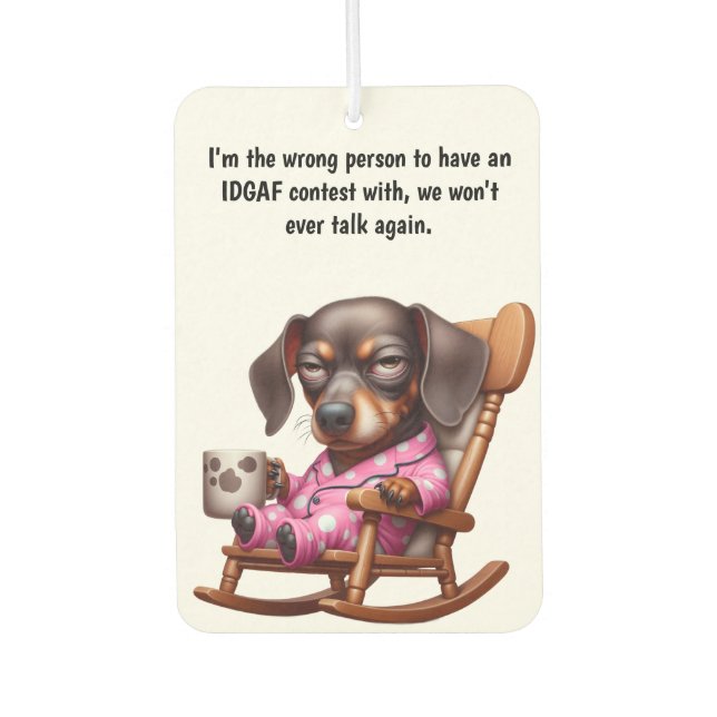 Ambientador Me da igual  (Anverso)