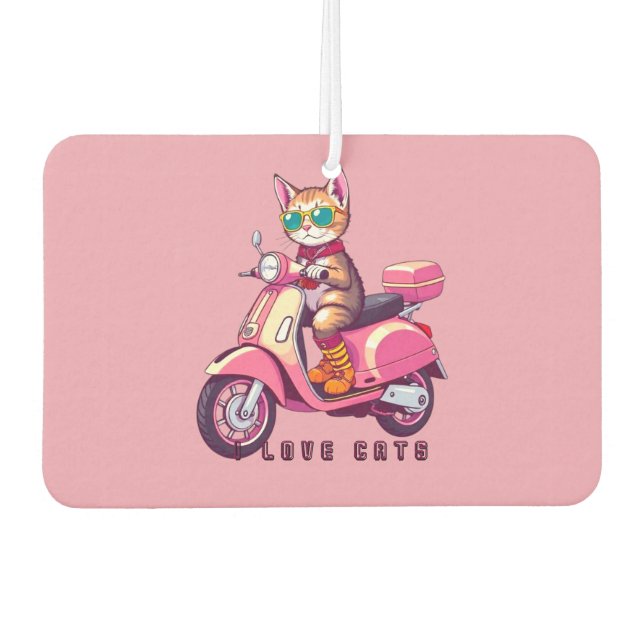 Ambientador Me encanta el gatito (Anverso)