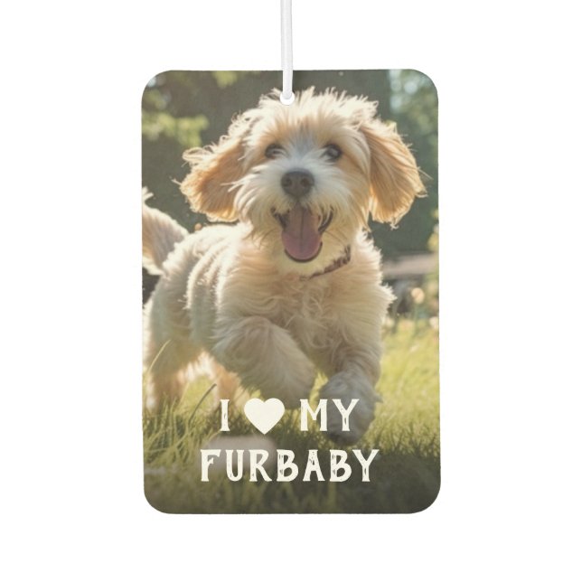 Ambientador Me Encanta Mi Fur Baby Dog Air Freshener (Anverso)