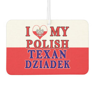 Ambientador Me encanta mi texan polaco Dziadek