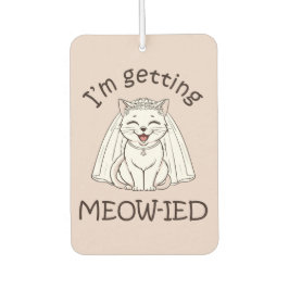 Ambientador ¡Me estoy casando con un gato!