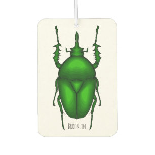 Ambientador Mecynorhina torquata personalizado ilustracion