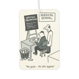 Ambientador Médica en Facultad de Medicina escribiendo una rec