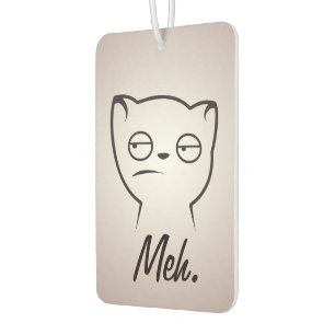 Ambientador Meh Cat Car Air Freshener