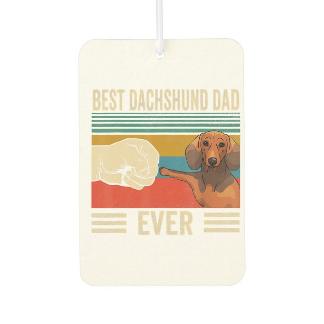 Ambientador Mejor Dachshund Dad Bump (Anverso)