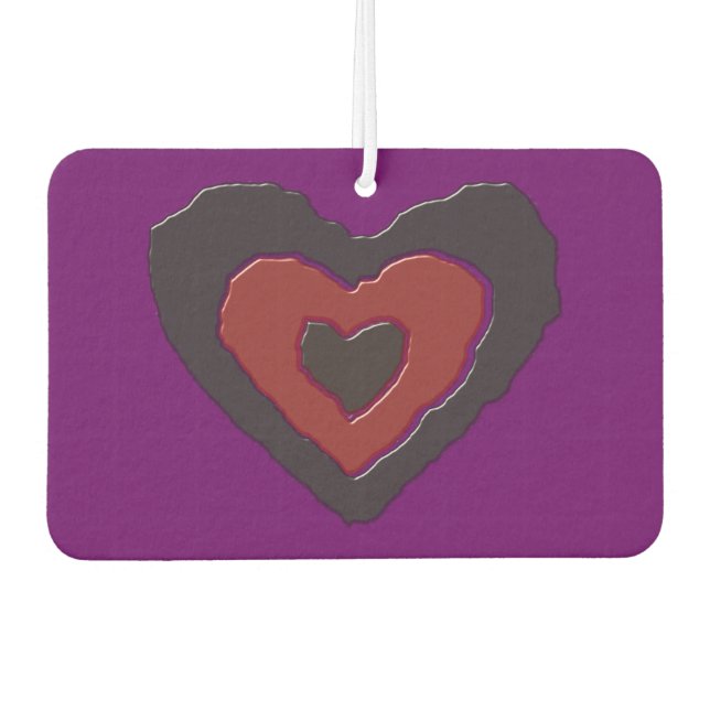 Ambientador Melting Gótico Love Heart Air Freshener (Anverso)