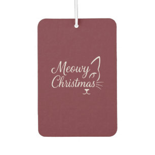 Ambientador 'Meowy Navidad' Foto Elegante de Cranberry Profund
