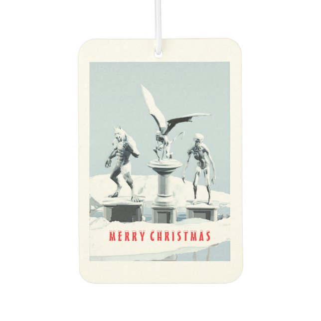 Ambientador Merry Christmas. Monster ice sculptures (Anverso)