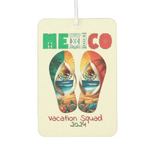 Ambientador México Flip Flop Vacation Tropical Getaway Design