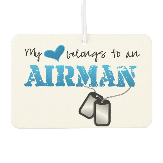 Ambientador Mi corazón pertenece a un Airman (Anverso)