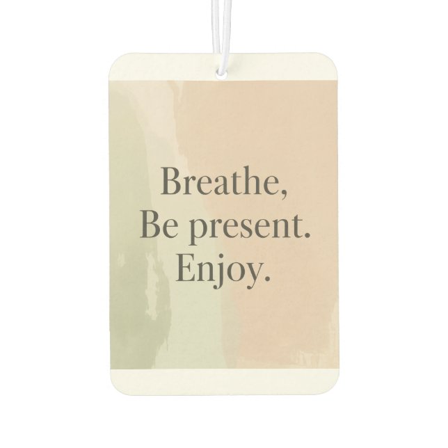 Ambientador Mindful Message air freshener (Reverso)