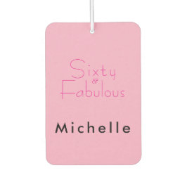 Ambientador Minimal Sixty & Fabulous 60th Birthday Party