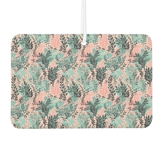 Ambientador Mint and Pink Forest Pattern (Anverso)