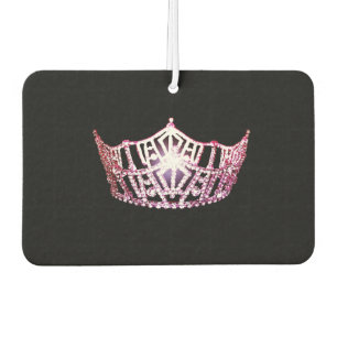 Ambientador Miss América estilo Crown Car Air Freshener